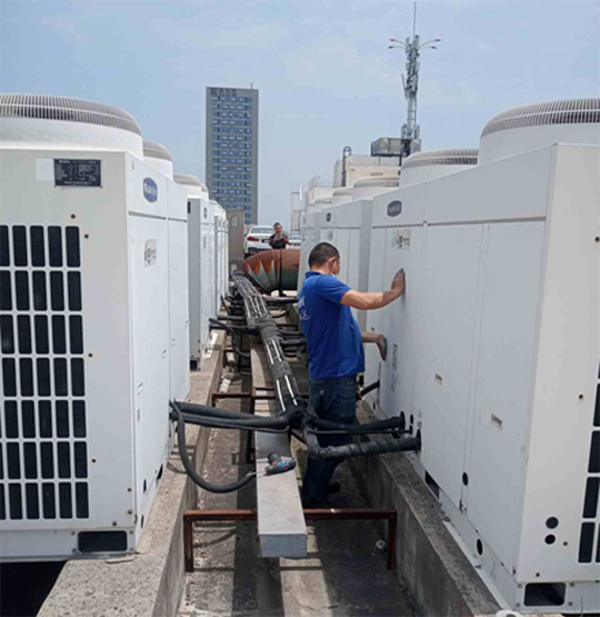 龙圩中央空调制热和不制冷系统维修方法